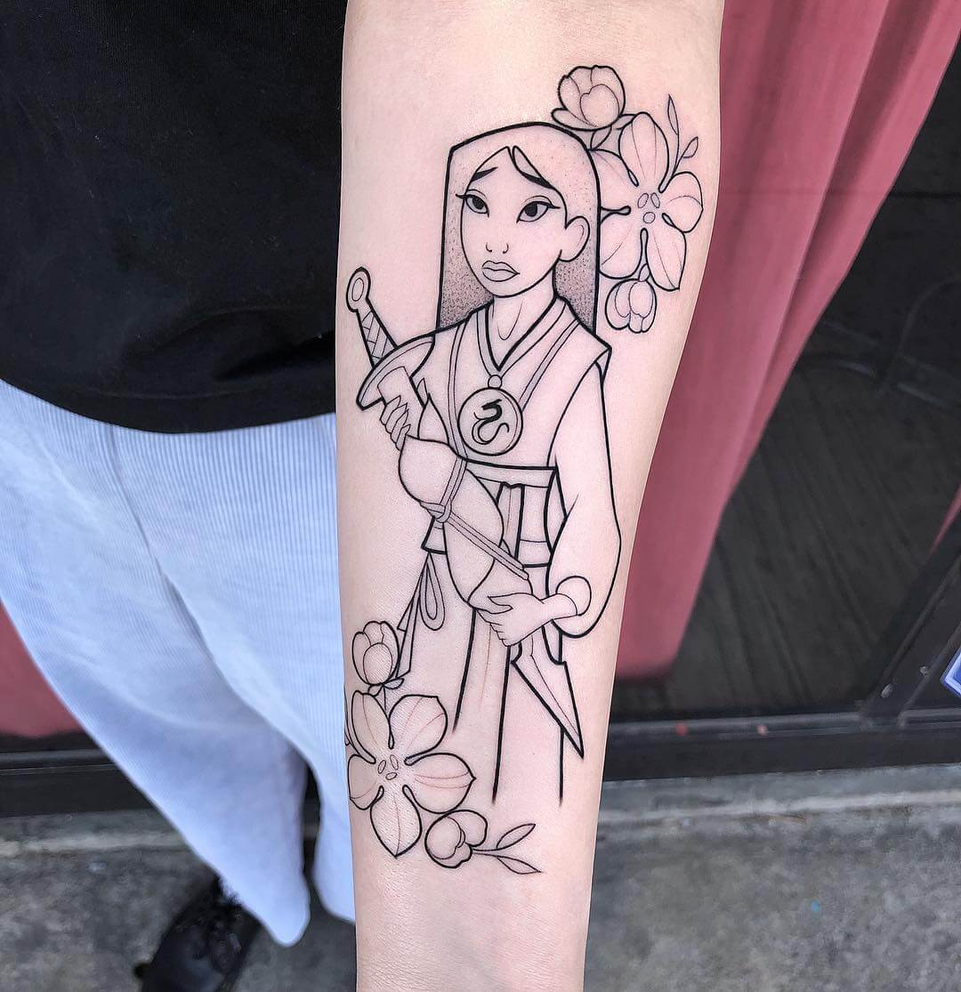 Disney Mulan tattoo